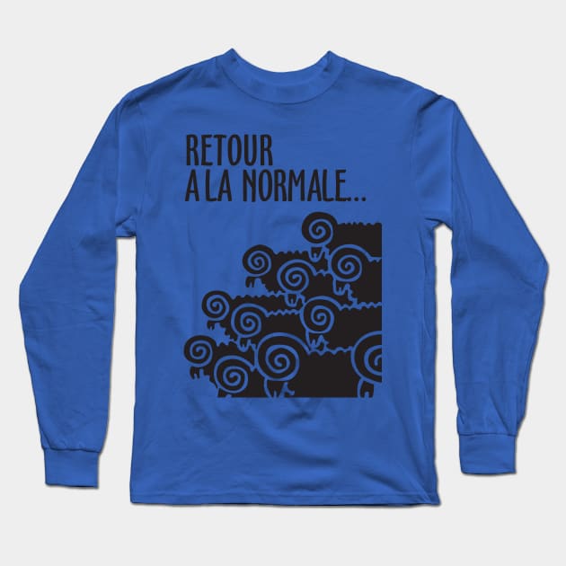 Retour à la normale Long Sleeve T-Shirt by elvisbr